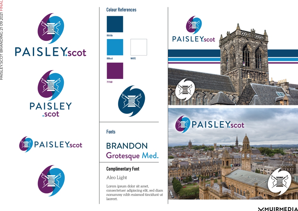 Paisley.scot Branding 21 09 2021 3
